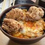 靖國八千代食堂 - 玉子丼➕唐揚げトッピング