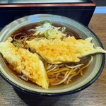 かめや - いか天そば¥570