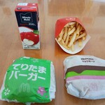 マクドナルド - 料理写真:てりたまバーガーセット、マックポーク