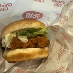 ケンタッキーフライドチキン - 料理写真:チキンフィレバーガー