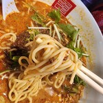 京橋ササラ - スープに良く合う細ストレート麺