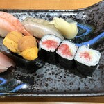 すし処 やま幸 - にぎり盛合せ 喜