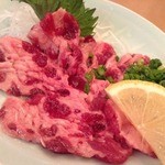 どじょっこ - 鹿の子刺し（あごの肉）