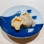 鮨 西崎 - しろばいがい酒煮