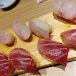 全席個室 鮨屋Hare no Hi 大宮東口站前店 - 大トロとハタ