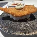 魚べい - アジフライが食べたかったのでアジフライ寿司