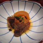 銀座うち山 - 鯛茶漬けセットの”ブリ大根” H26.11