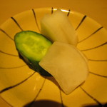 銀座うち山 - 香の物 H26.11