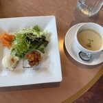 コーヒー&レストラン コットン - サラダとスープ