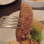 和豚もち豚肩ロースのロースト　断面