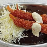 ゴーゴーカレー - 料理写真:エビフライカレーS