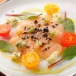 Me Chablis - 帆立のカルパッチョ　青海苔