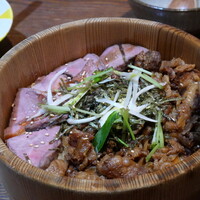 雪月風花 - ローストビーフとしぐれ煮のひつまぶし