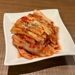 肉のひぐち直営焼肉 安福 - 白菜キムチ