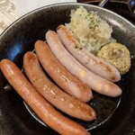 長濱浪漫ビール - ソーセージ5本盛り