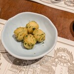 長濱浪漫ビール - お通しのニョッキ