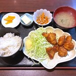 居酒屋ふみ - 唐揚げ定食￥800　2026.3.9