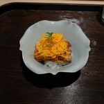 礒田 - 穴子の蒸し寿司