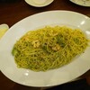 鎌倉パスタ - ぷりぷり海老とアボカドのジェノベーゼ
ペコリーノ添え