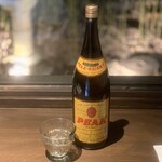 飛騨牛グリルばくろ - 800円：養老PEAK（ウィスキー）：玉泉堂酒造