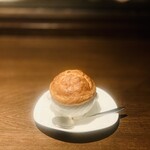 飛騨牛グリルばくろ - ② 春キャベツ+ツナのミネストローネのポットパイ
