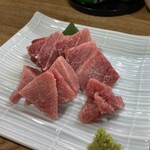 ふうすけ - インドまぐろ刺し。