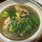 久昇 - 牡蠣と分葱の沢煮
