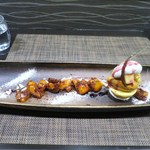 Calme Elan 神楽坂 - 自家製柚子アイスとプラリネアイスのデセール