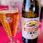 ラーメン桐生 - 瓶ビール大瓶