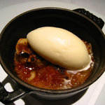 アロマフレスカ - 栗のオーブン焼き　ココナッツのジェラート添え