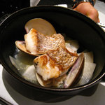 アロマフレスカ - 真鯛と地蛤、聖護院カブのココット焼き（1）