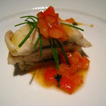 アロマフレスカ - 穴子の香草蒸し　フレッシュトマトソース