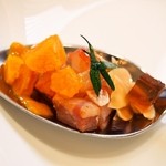 クイントカント - クッキアイオ（エビ マンゴー パンチェッタ）