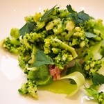 クイントカント - ペッシェ（スズキ コッパ ブロッコリー）