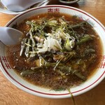 のんきや - 山菜手打中華そば