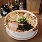 淳之助製麺食堂 - 料理写真:淳之介中華蕎麦（中盛）　※中盛り無料