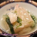 紫長 - 聖護院大根を炊いたもの