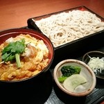 徳樹庵 - ミニひれかつ丼・麺御膳