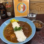 エピタフカレー - ご飯少なめでお願いしました