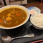 大衆食堂正広 - カレーラーメンセット（1150円）