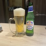 完全個室 クラフトビール×肉バル クラフトマーケット - ペローニいただきます！！泡が綺麗に注げた