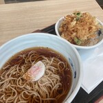 そばいち - 料理写真:そばとかき揚げ小丼