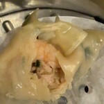 餃子屋 社領 - エビ蒸餃子