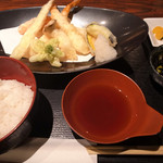 DINING KITCHEN　UOTOYO - 天ぷらご膳１２５０円
