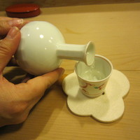 うを徳 - 燗酒「賀茂鶴」