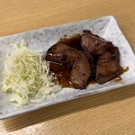 立飲みいこい - レバーステーキ　300円