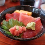 鮮味楽 - 鮮味楽丼(みさきまぐろきっぷ使用)