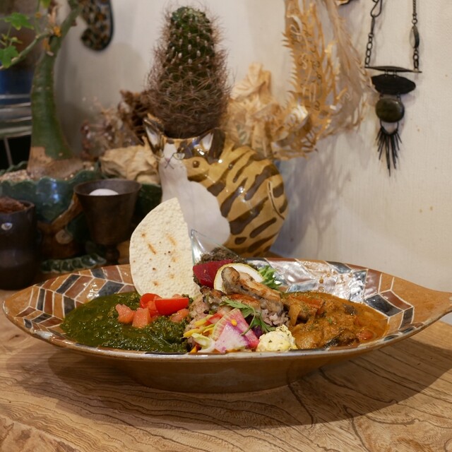 Shinrin Shokudo restaurant in Kyoto, Japan