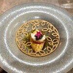 Cuisine Francaise La Chance - 前菜1 魚子醬與波士頓蝦塔塔醬 法國產白蘆筍醬汁