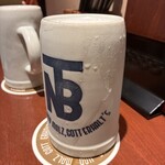 ニユートーキヨー BEER HALL - サッポロ黒ラベル中シュタイン